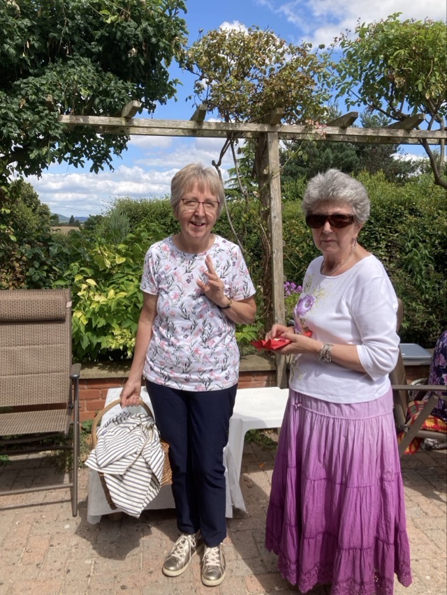 A 20th celebration of Madley Craft Group was held on Tuesday 6 August 2024.. Members brought their own lunch and drinks, this was followed by a variety of delicious cakes.